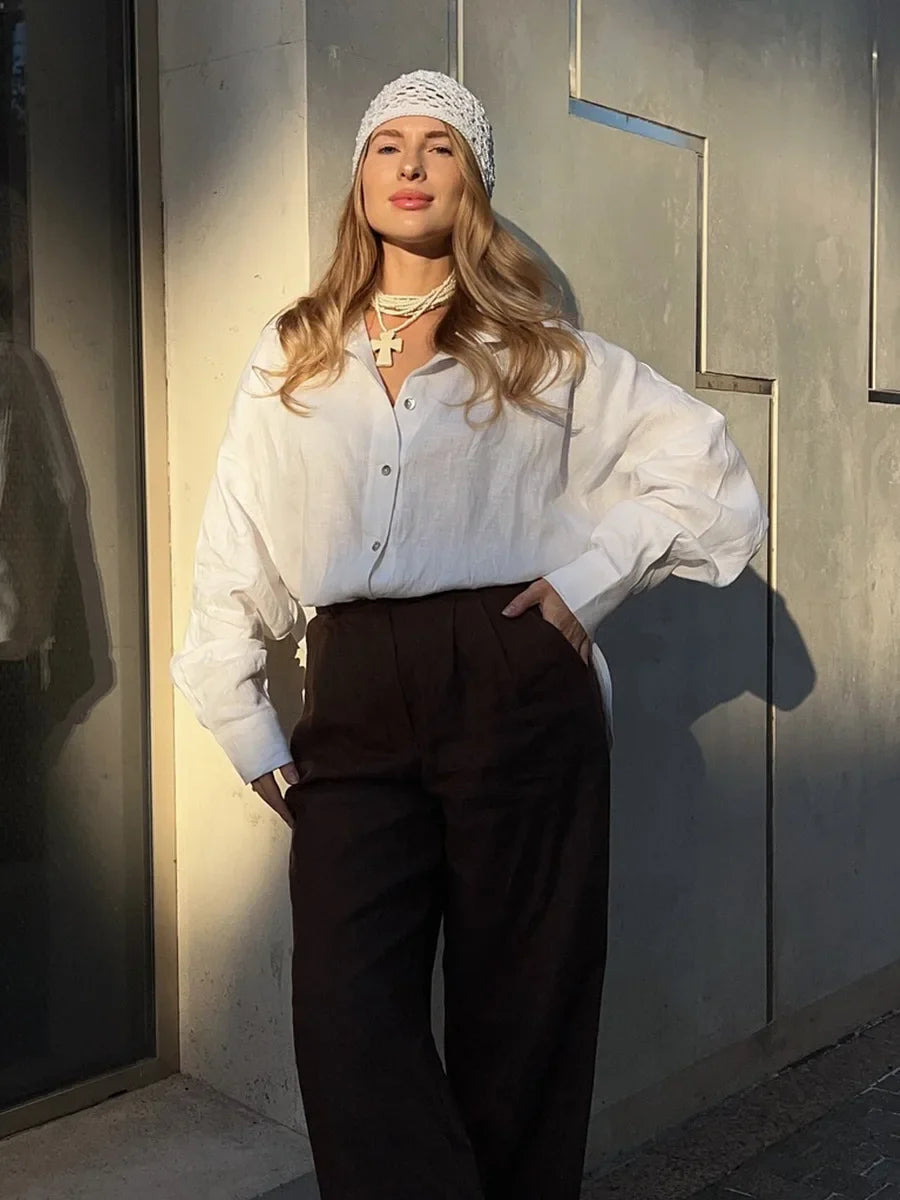 Capri Cotton Relaxed Shirt