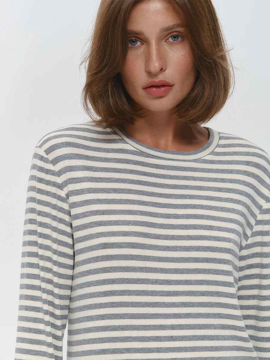 Linden Stripe Long Sleeve Top