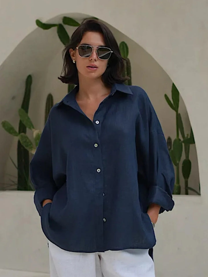 Capri Cotton Relaxed Shirt