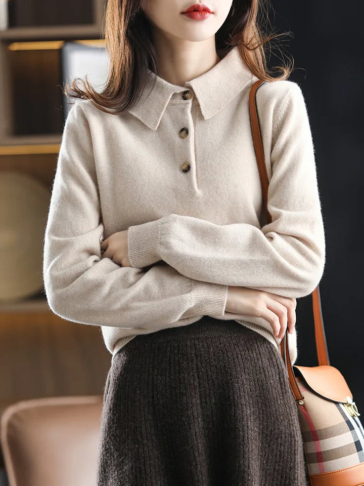 Madison Polo Wool Sweater