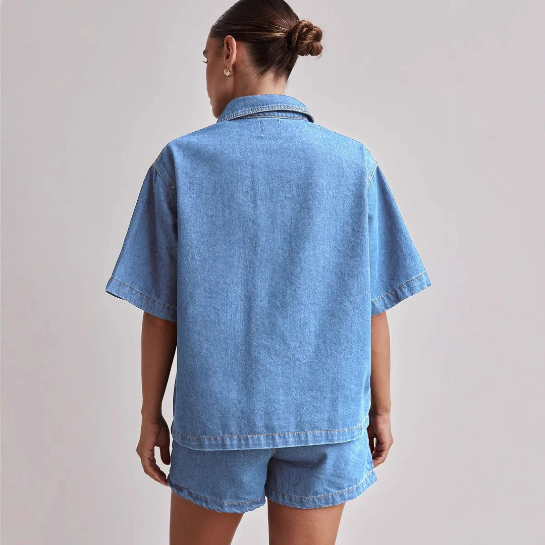 Marais 100% Cotton Denim Set