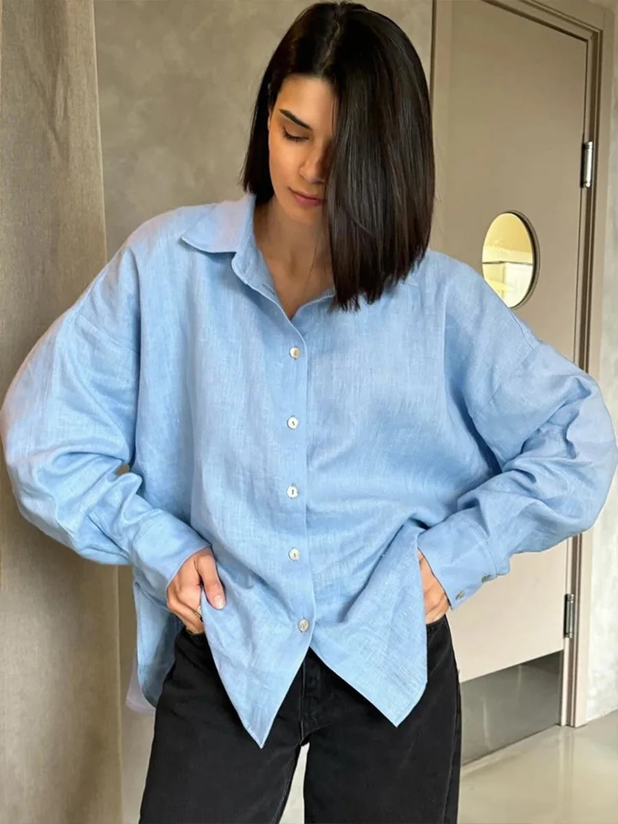 Capri Cotton Relaxed Shirt