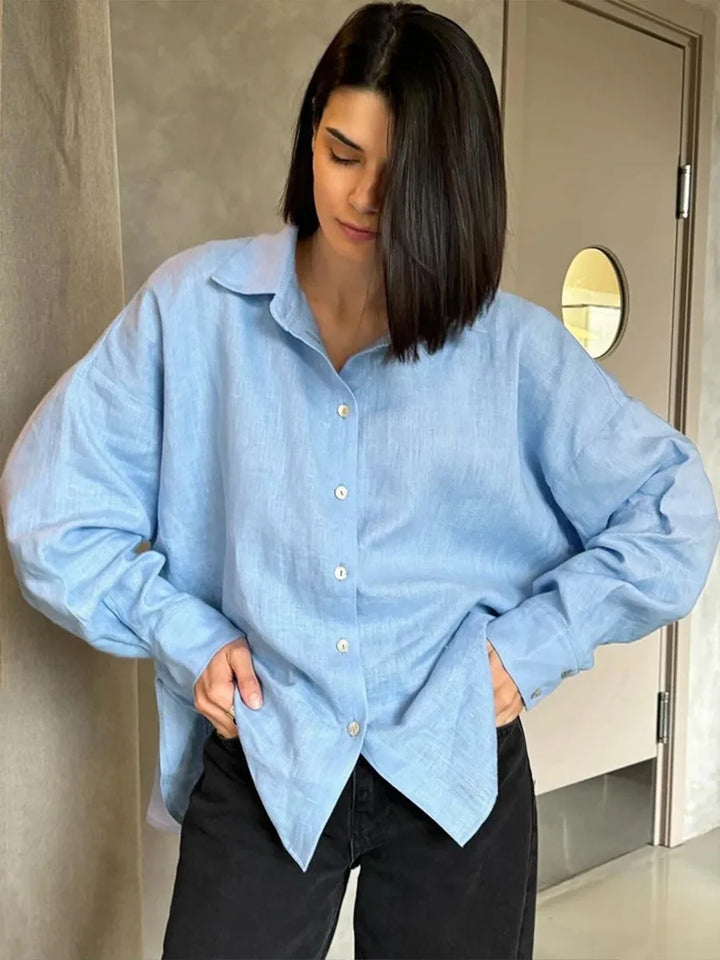 Capri Cotton Relaxed Shirt