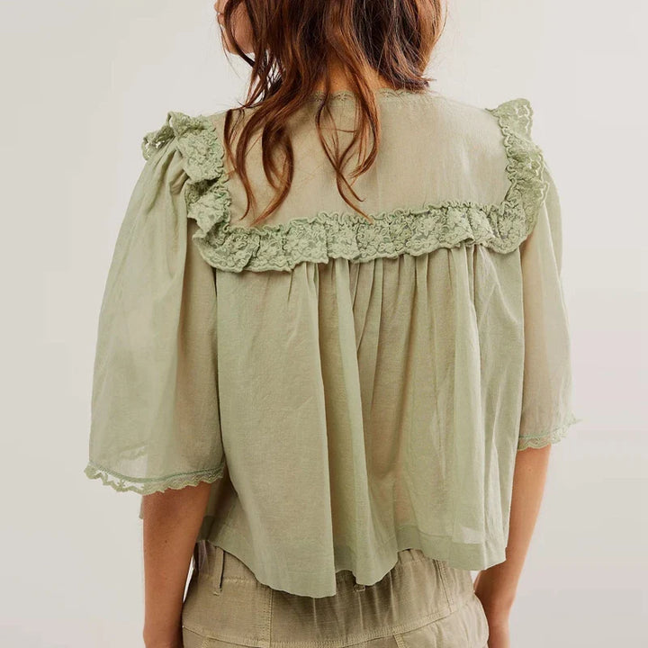 Marais Ruffle Blouse