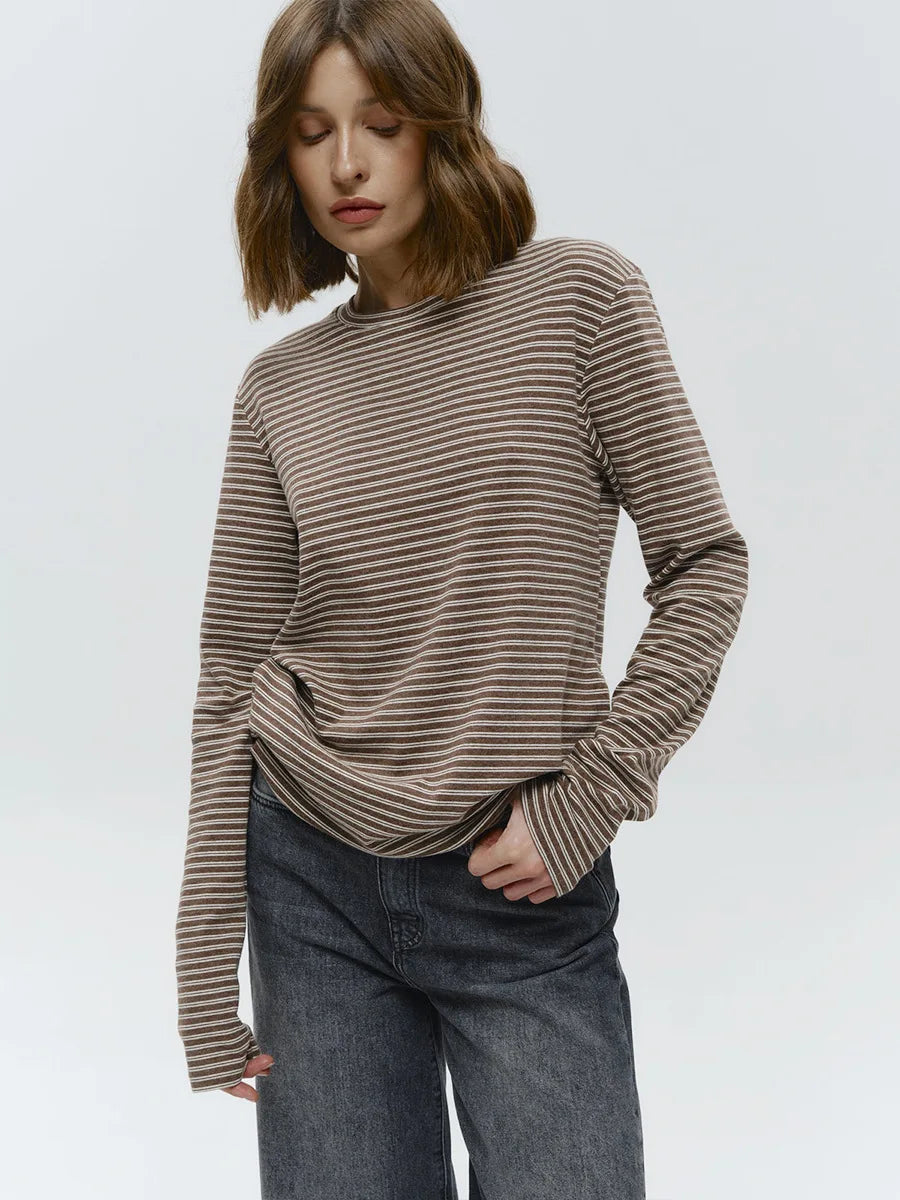 Linden Stripe Long Sleeve Top