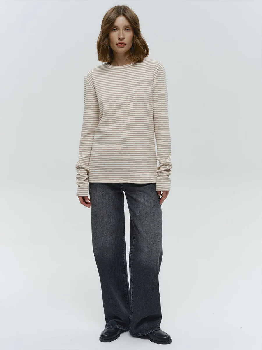 Linden Stripe Long Sleeve Top