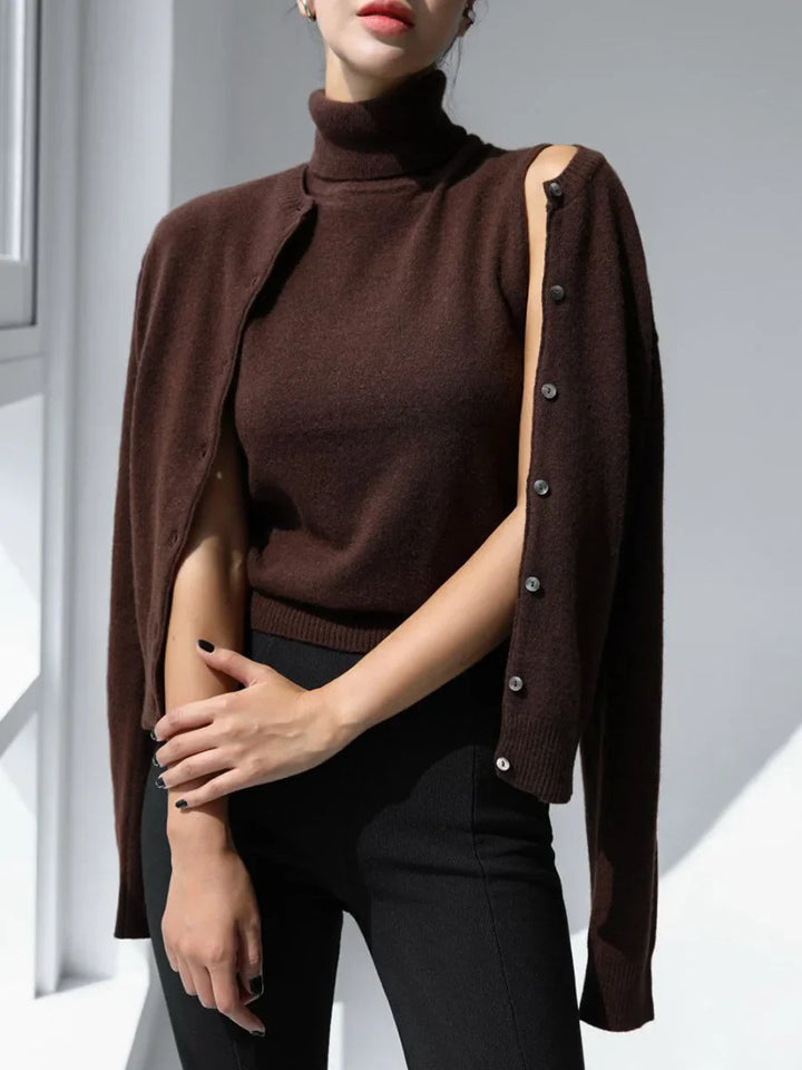 Marenton High-Neck Vest