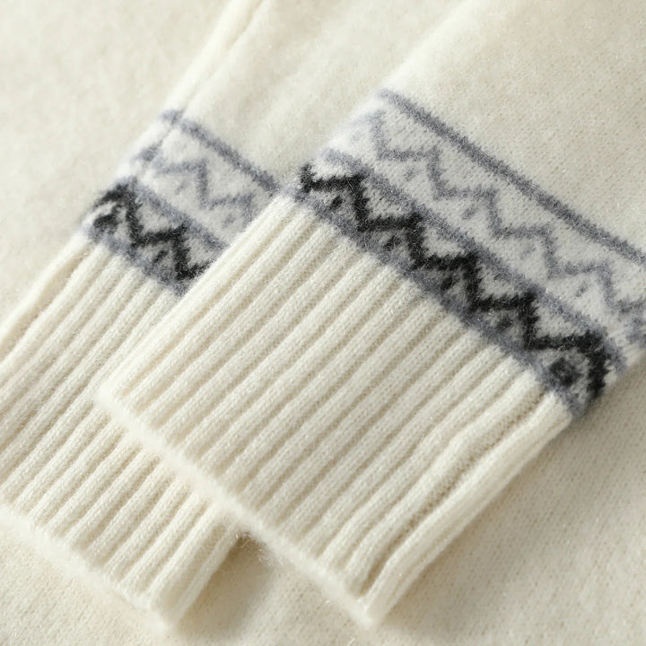 Norvale Alpine Jacquard Cashmere Knit