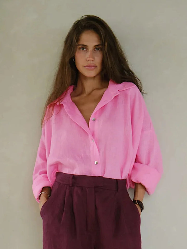Capri Cotton Relaxed Shirt