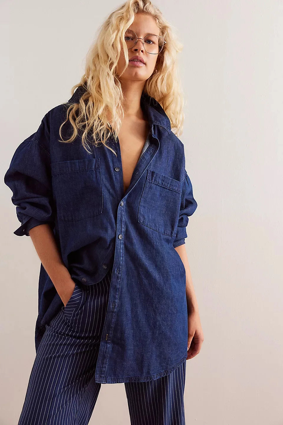 Marais Washed Denim Overshirt