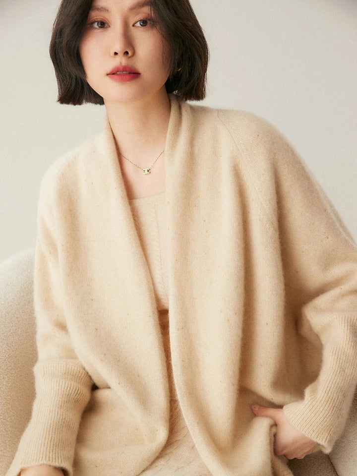Briarwood Cashmere Shawl Sweater