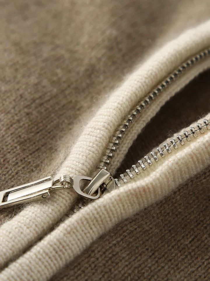 Strathan Cashmere Zip-Up
