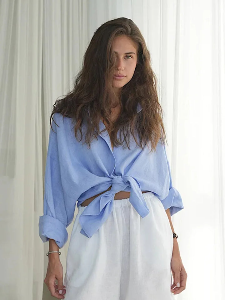 Capri Cotton Relaxed Shirt