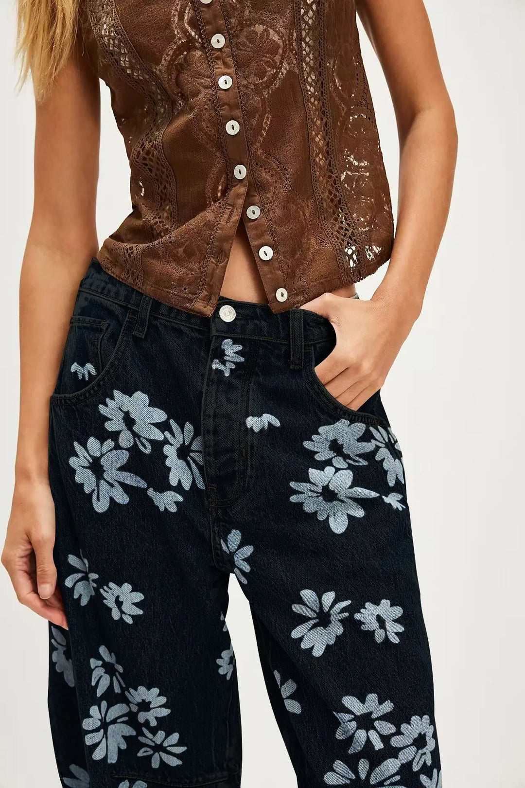 Florence Cotton Tapestry Jean