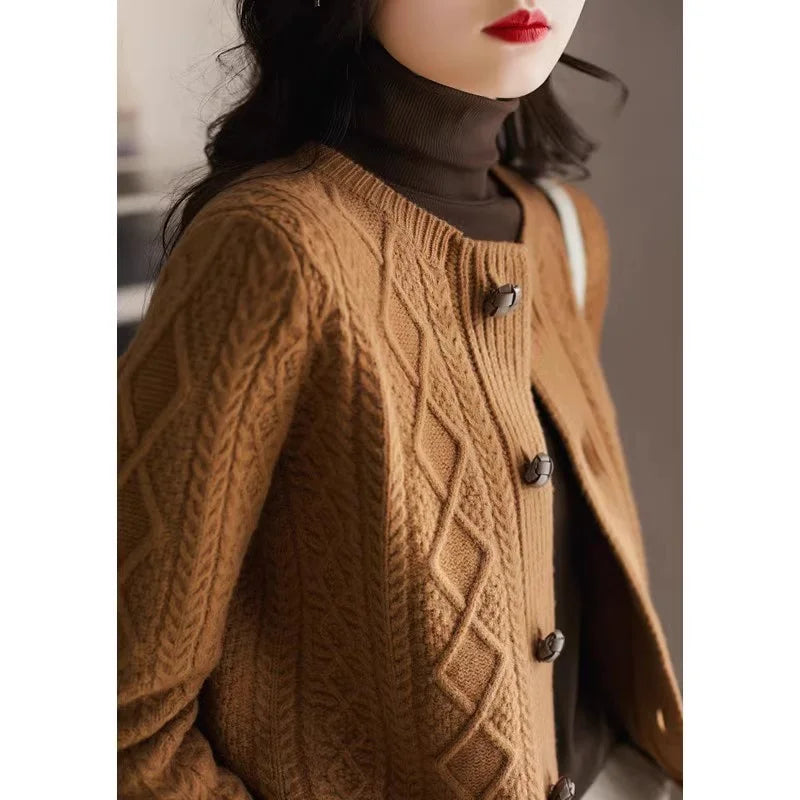 Claire Cable Knit Cardigan