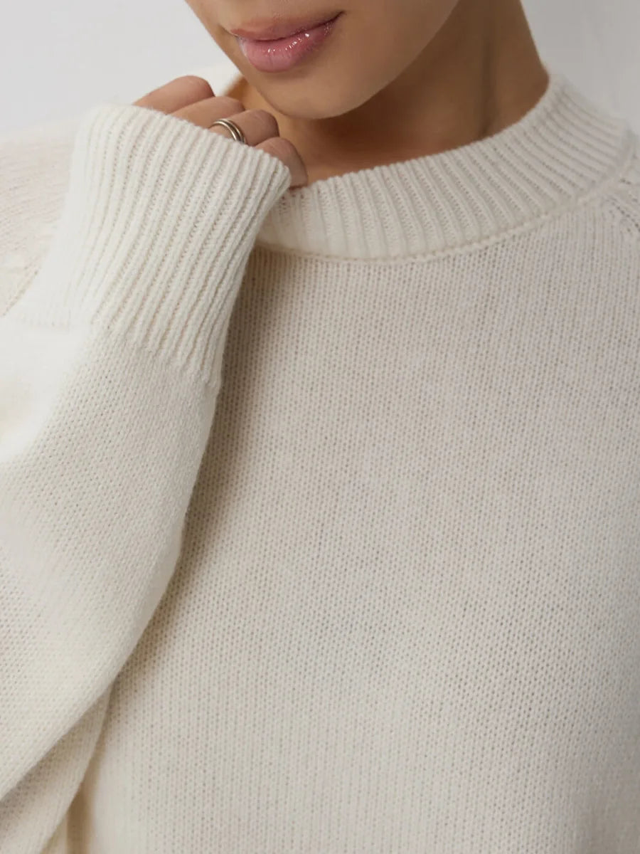 Oversized Wool Knit Sweater