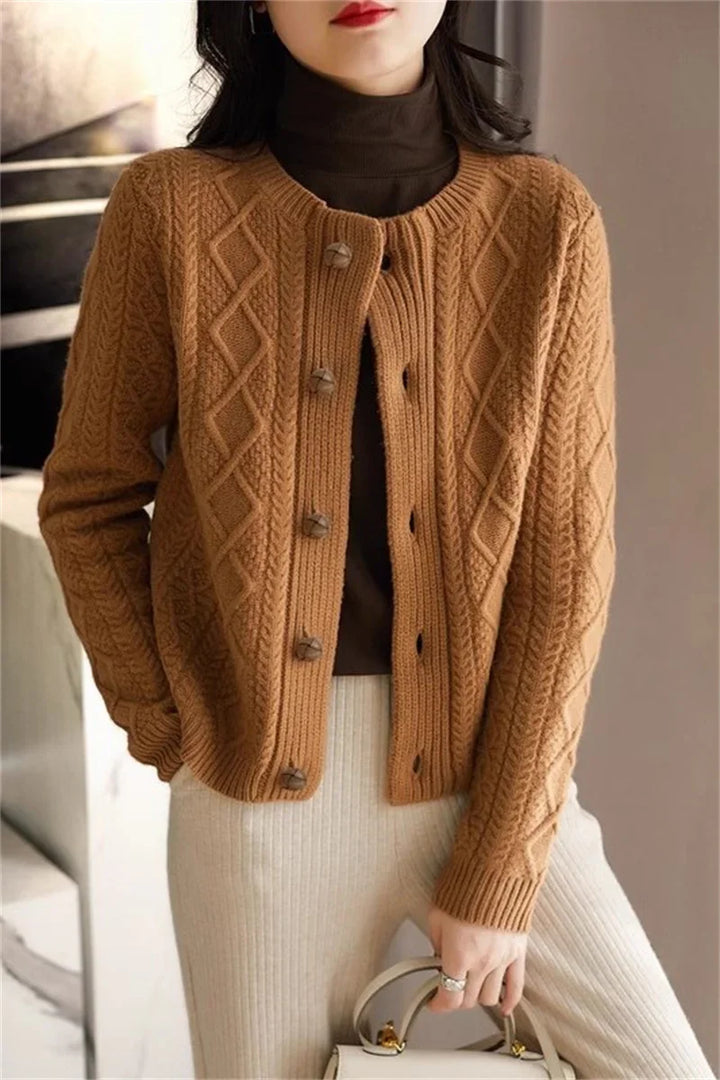 Claire Cable Knit Cardigan