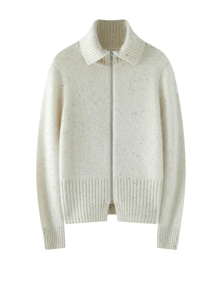 Ashmont Cashmere Zip Cardigan