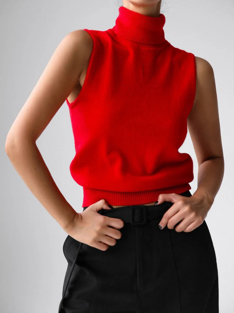 Marenton High-Neck Vest