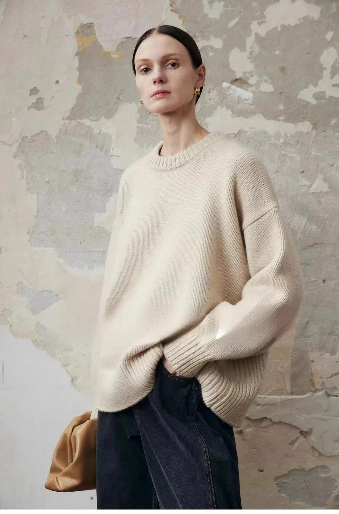 Bellmere Pure Cashmere Oversized Sweater