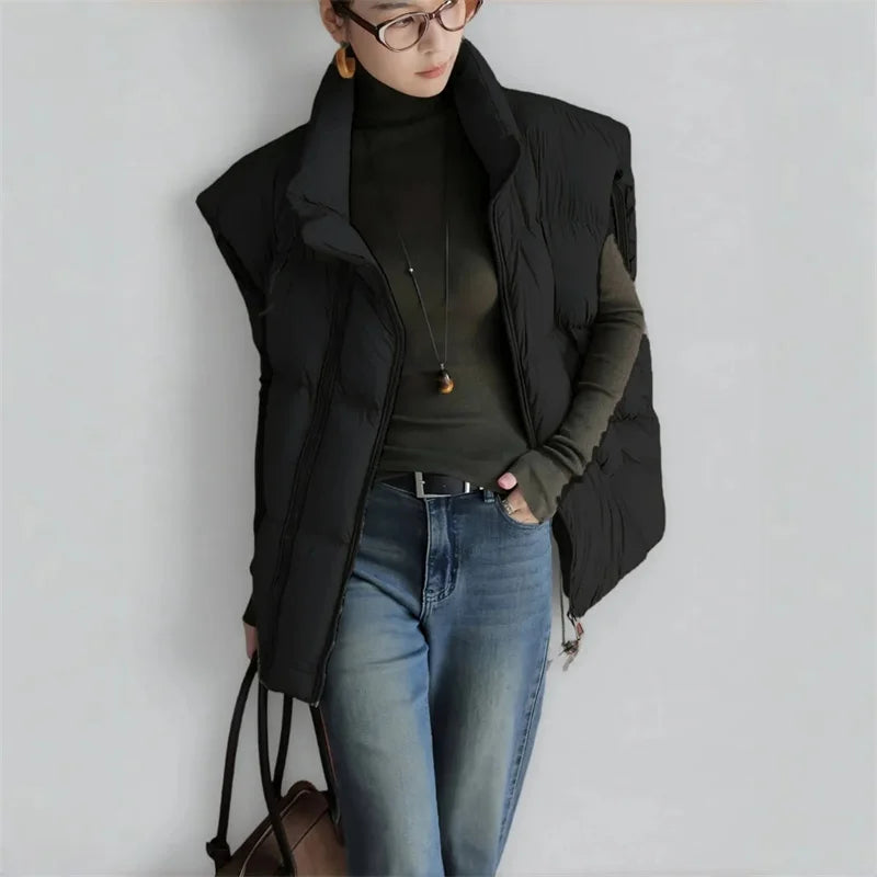 Leah Down Padded Vest