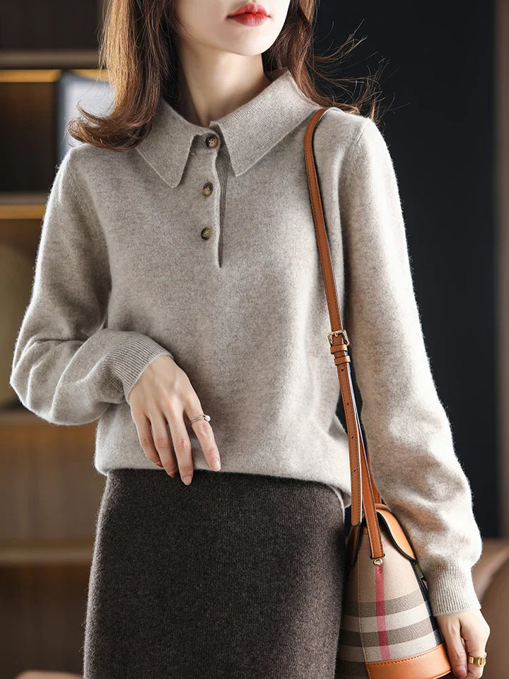Madison Polo Wool Sweater