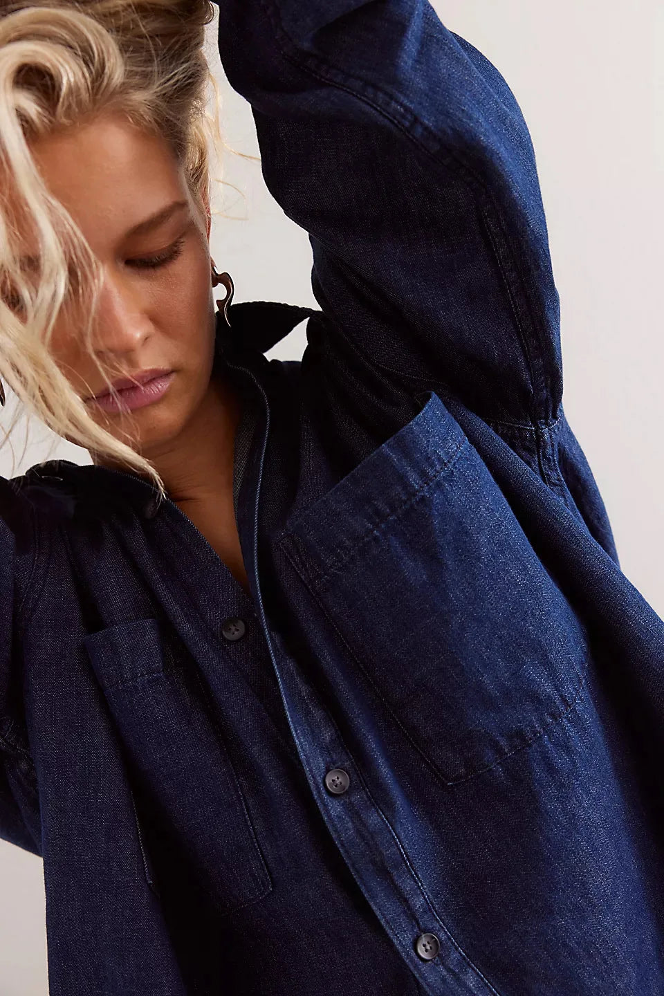 Marais Washed Denim Overshirt