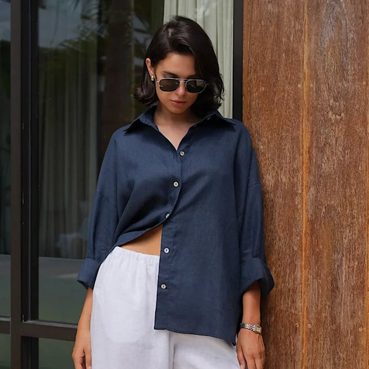 Capri Cotton Relaxed Shirt