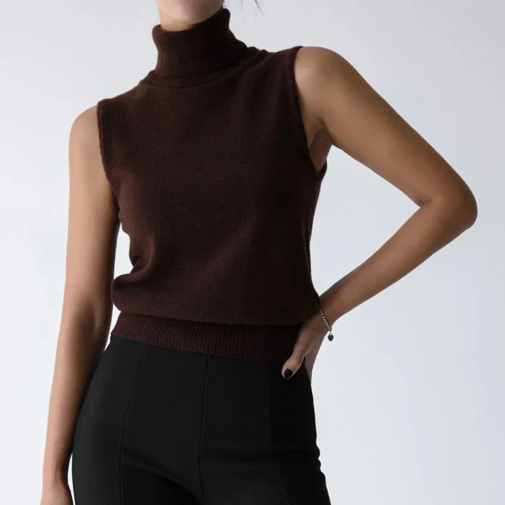 Marenton High-Neck Vest