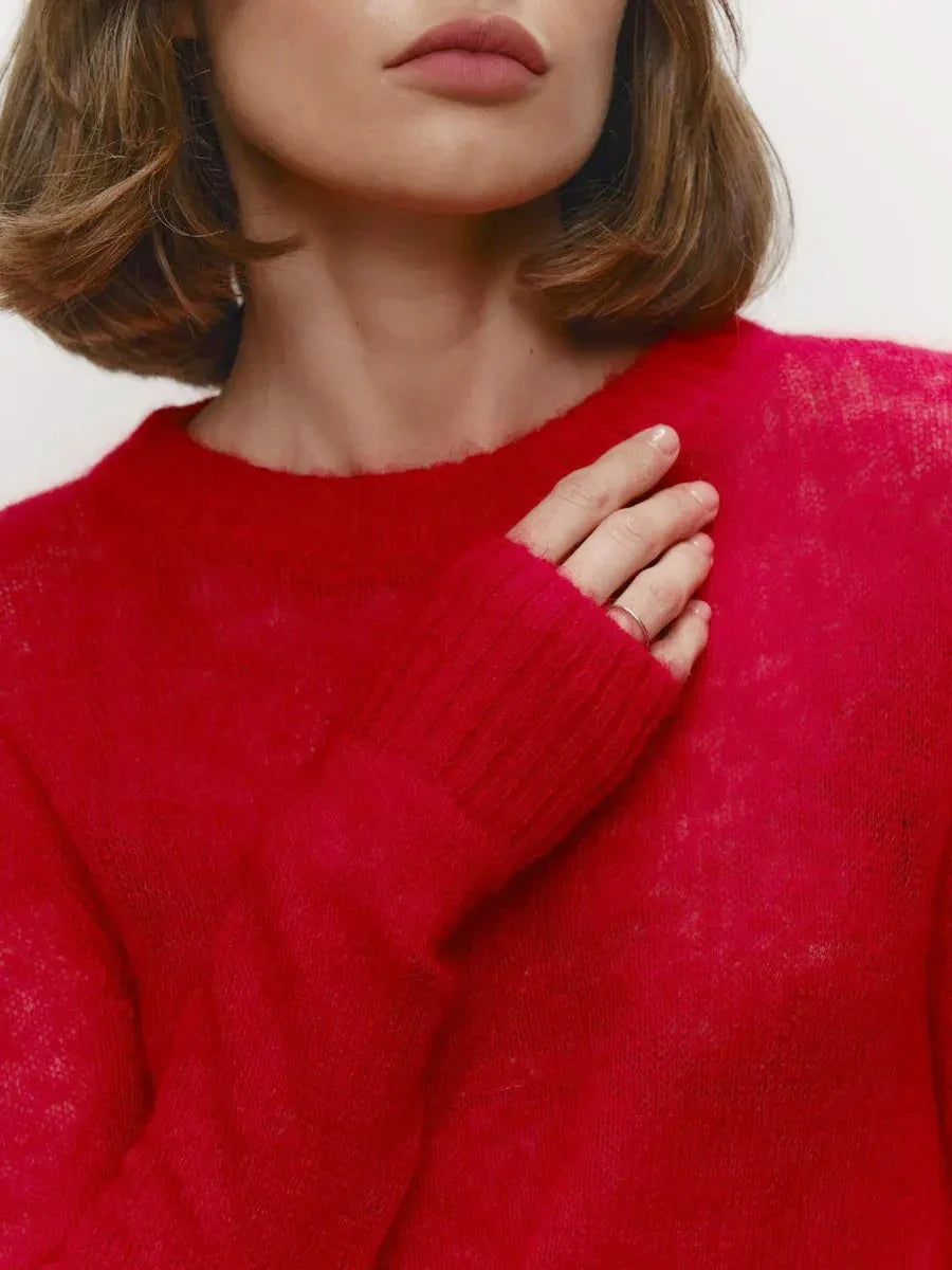 Fenra Mohair Crewneck