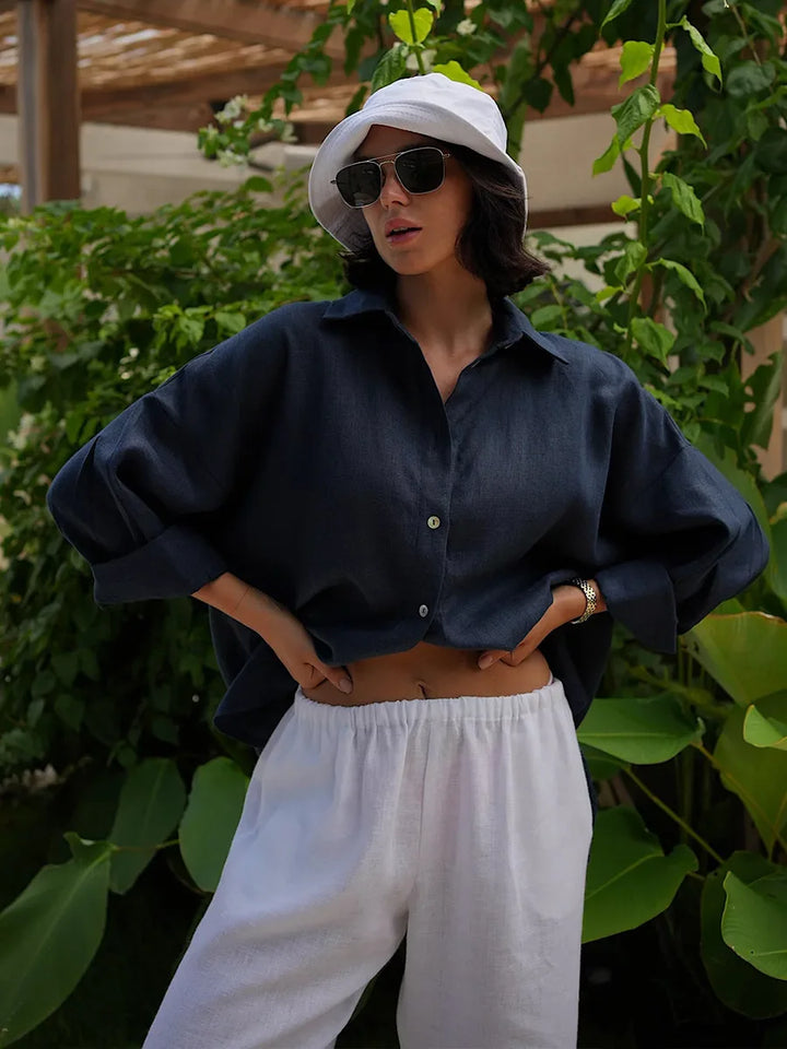 Capri Cotton Relaxed Shirt