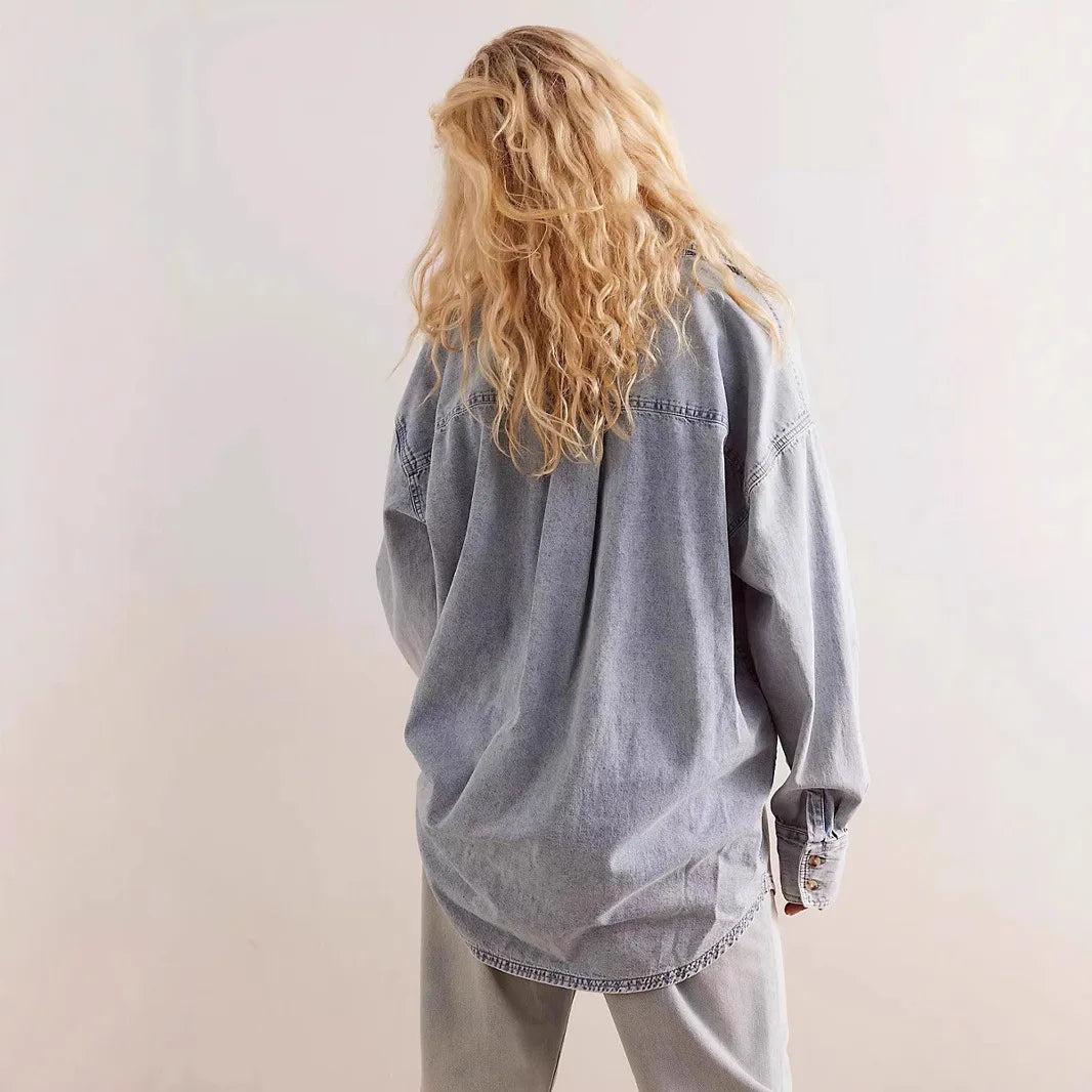 Marais Washed Denim Overshirt