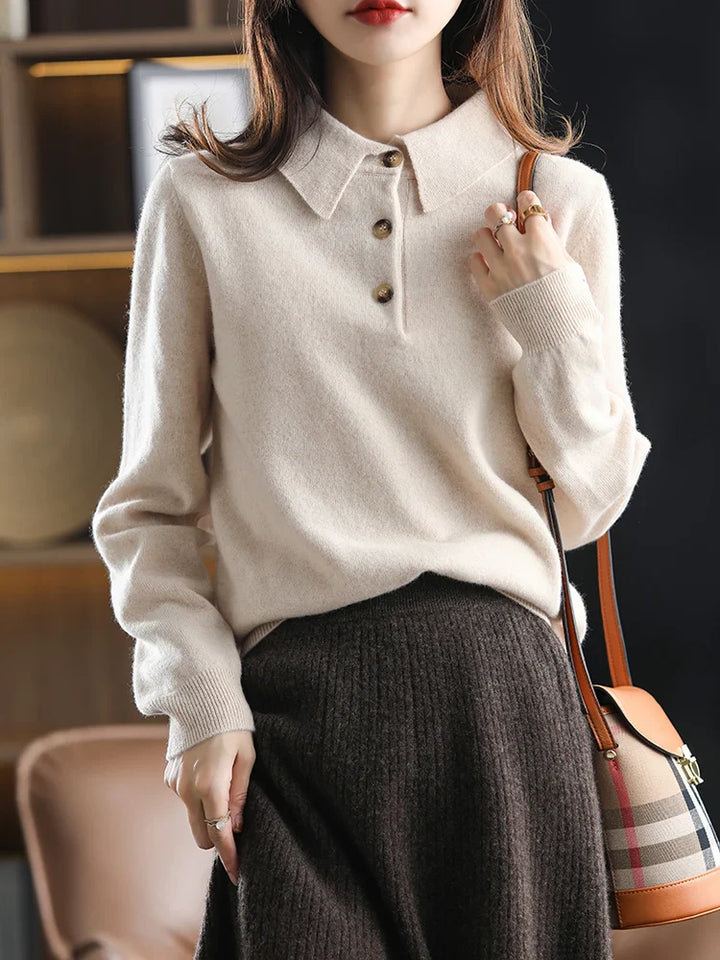Madison Polo Wool Sweater