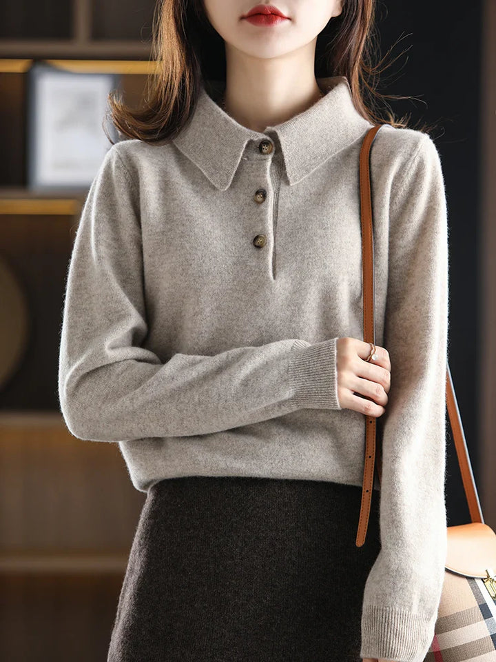 Madison Polo Wool Sweater