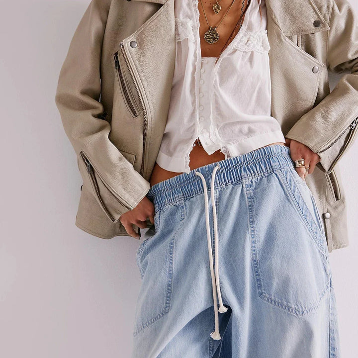 Isla Weekender Drawstring Jeans