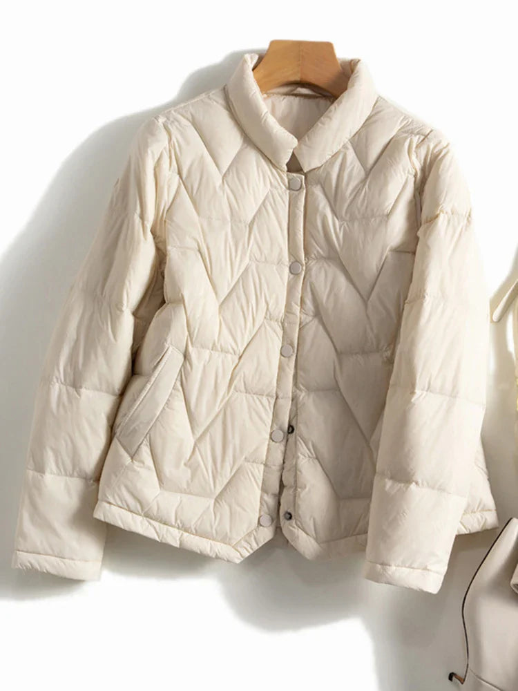 Natalie Quilted Down Jacket