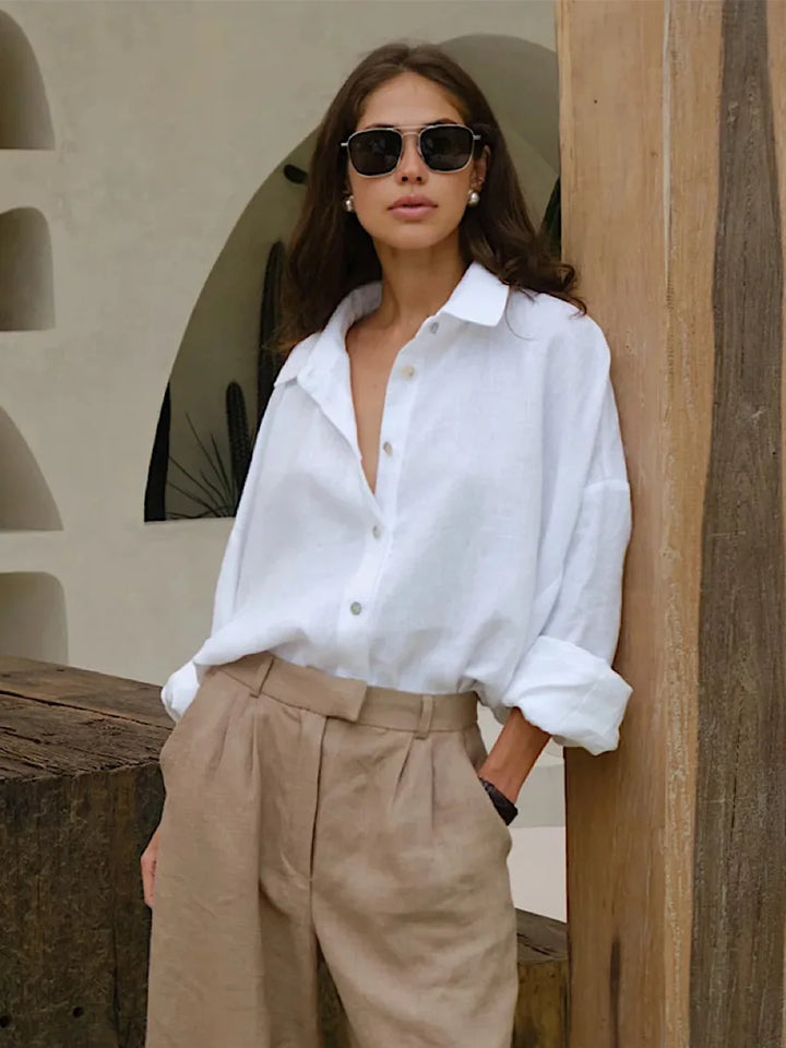 Capri Cotton Relaxed Shirt