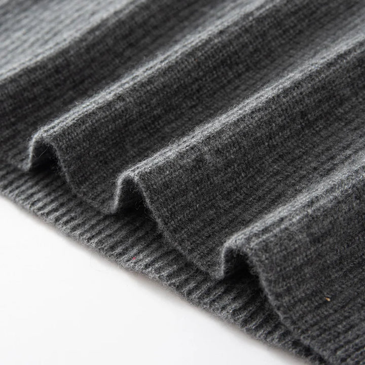 Elise Ribbed Cashmere Vest