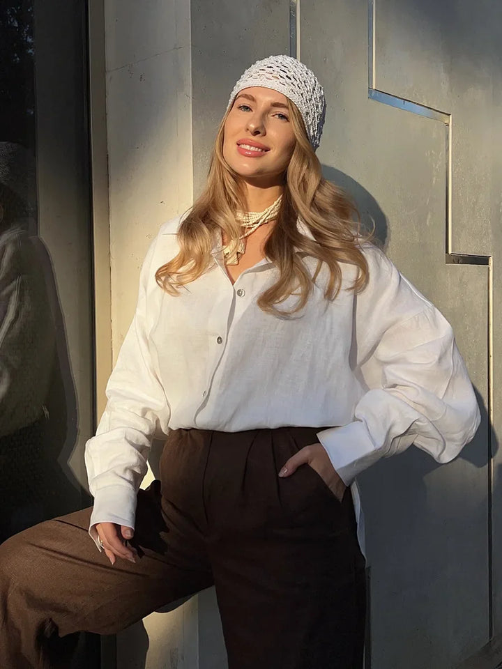 Capri Cotton Relaxed Shirt