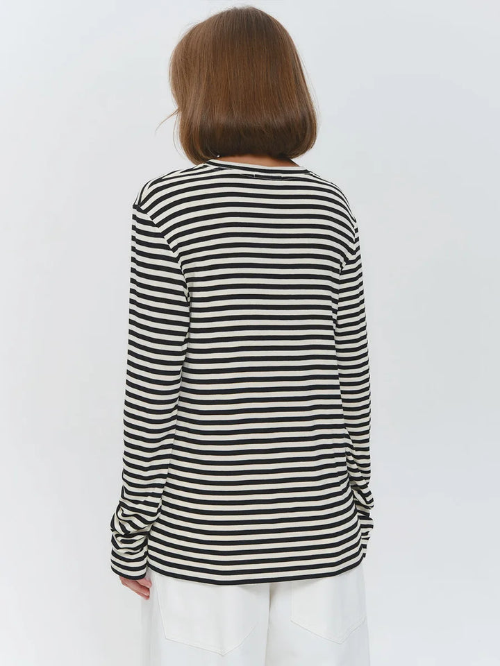 Linden Stripe Long Sleeve Top