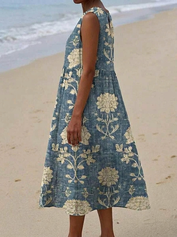 Belle - Boho Midi Dress