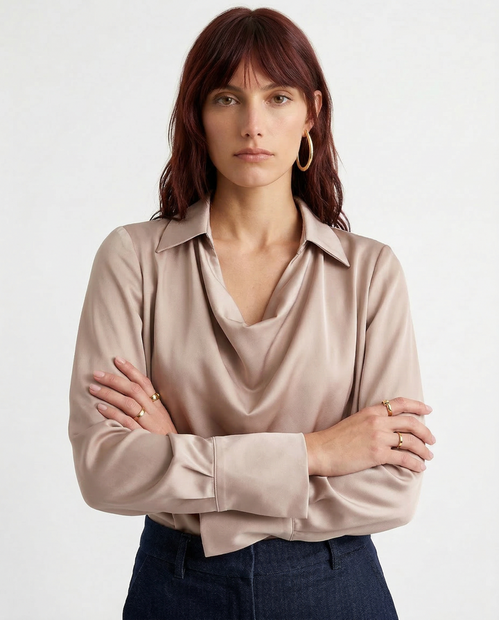 100% Silk full Sleeve Shirt