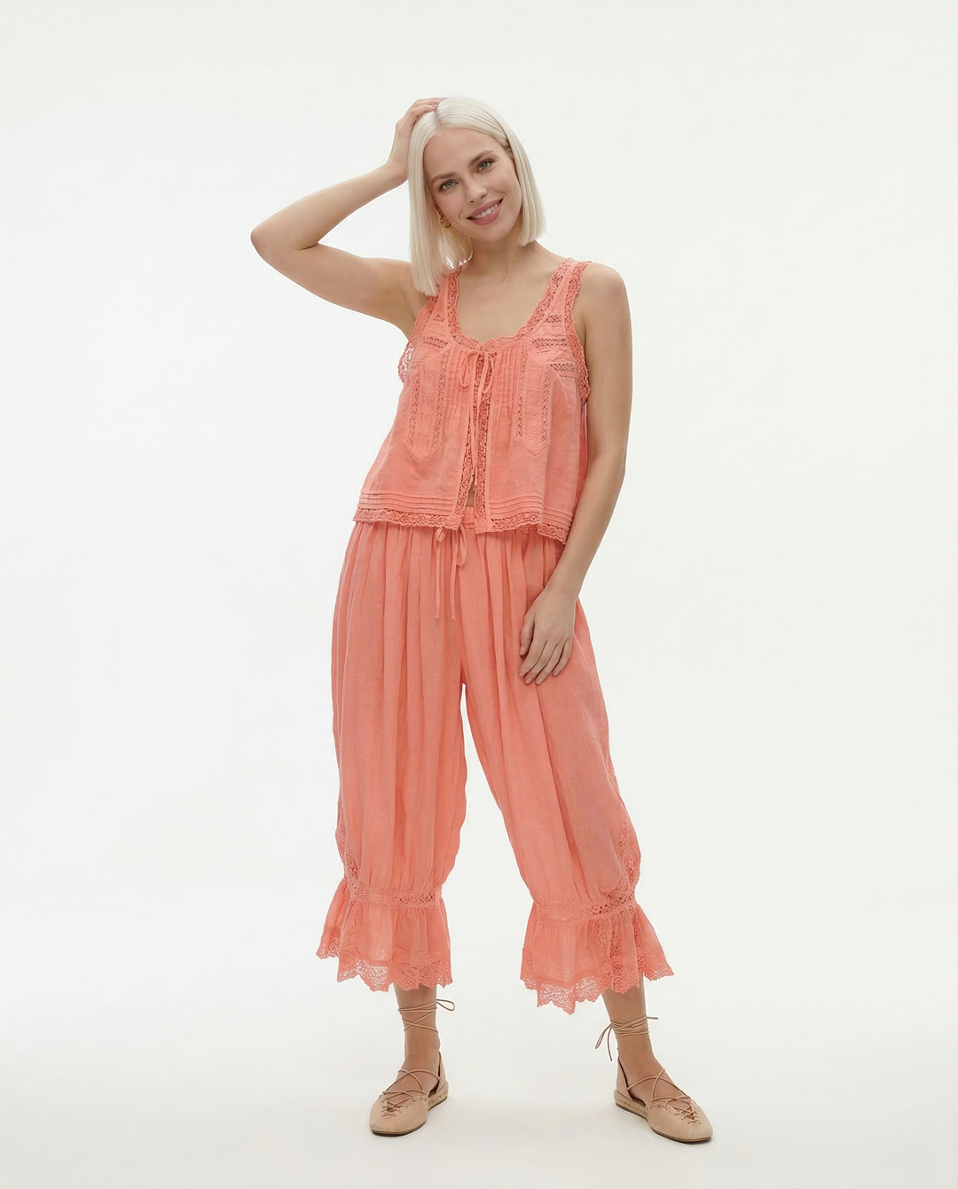 Alouette Lace Two-Piece Set