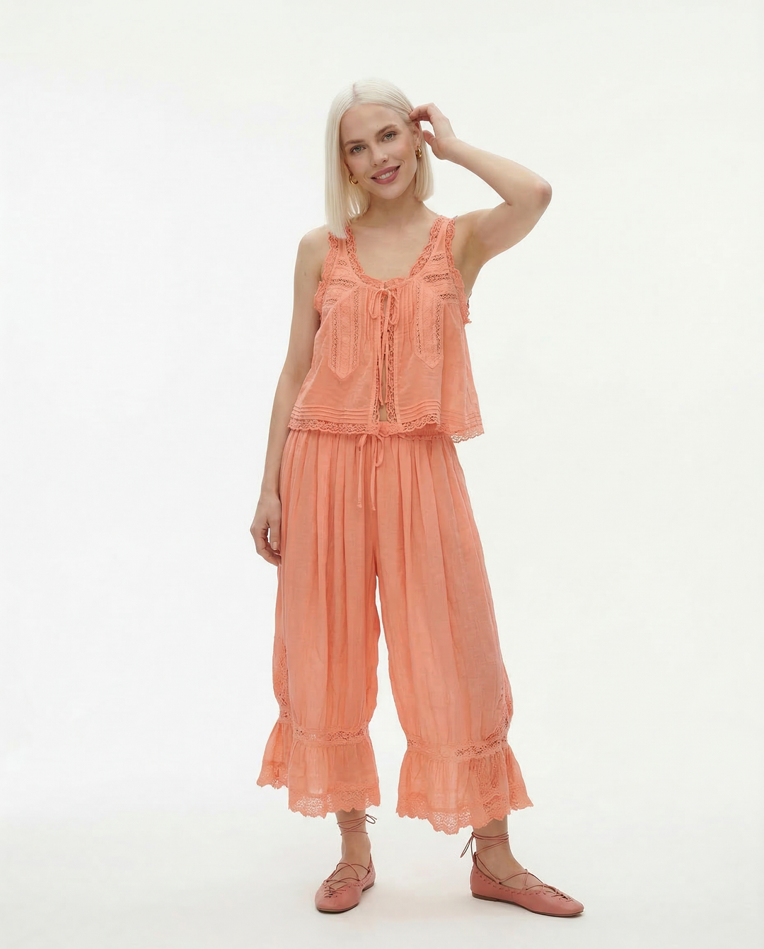 Alouette Lace Two-Piece Set