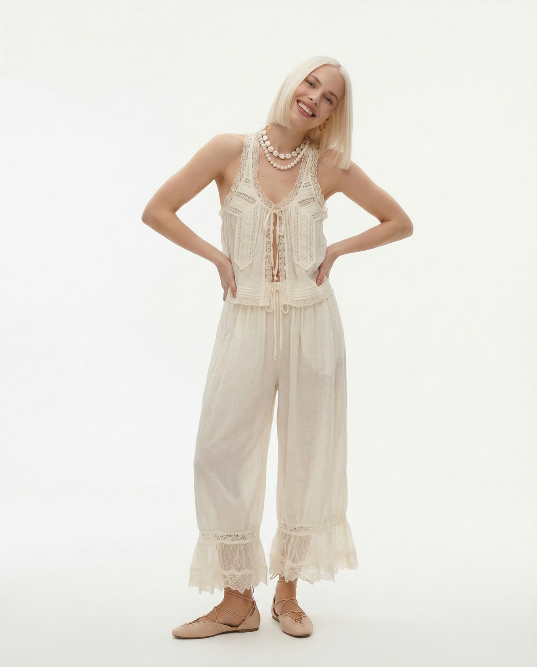 Alouette Lace Two-Piece Set