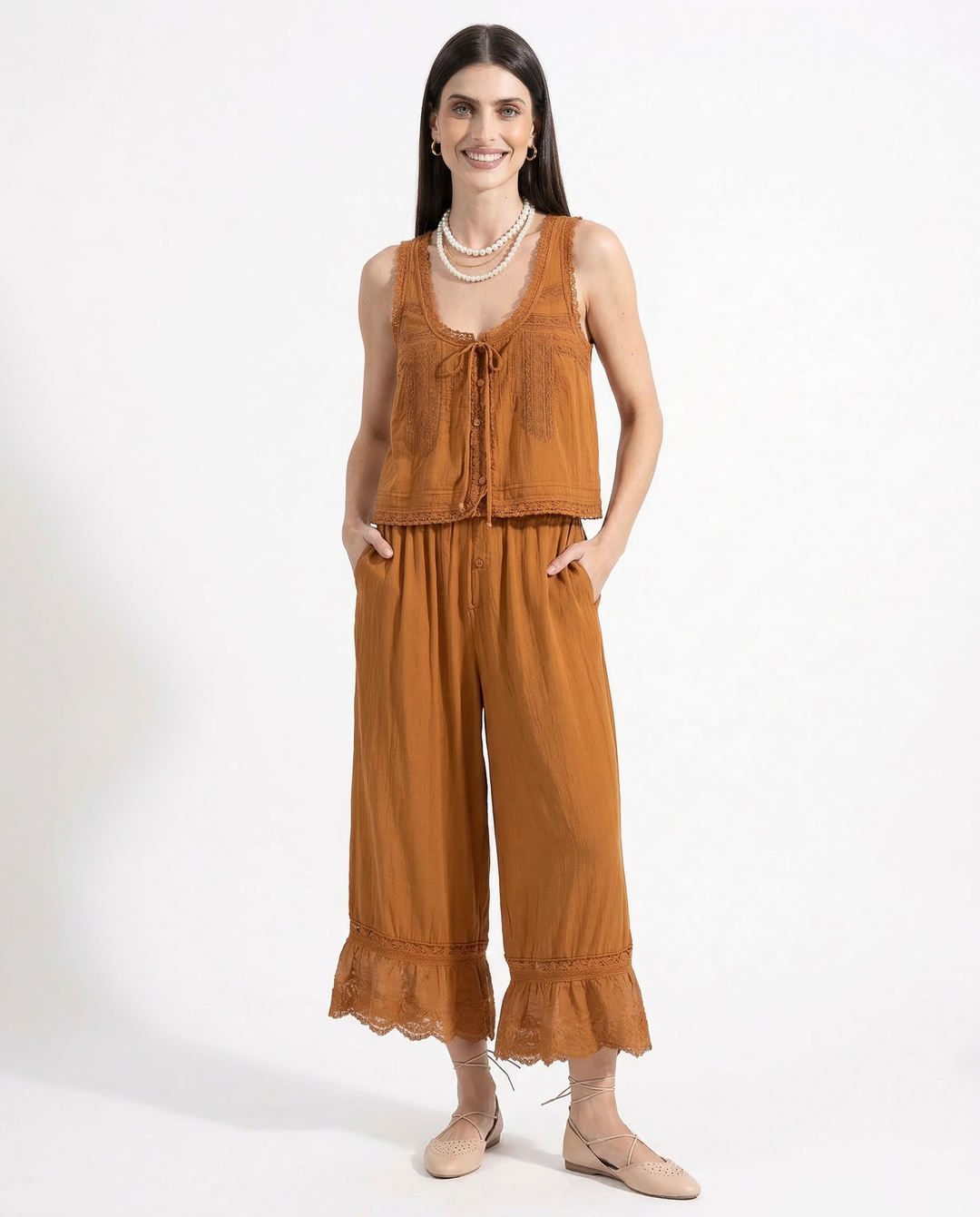 Alouette Lace Two-Piece Set