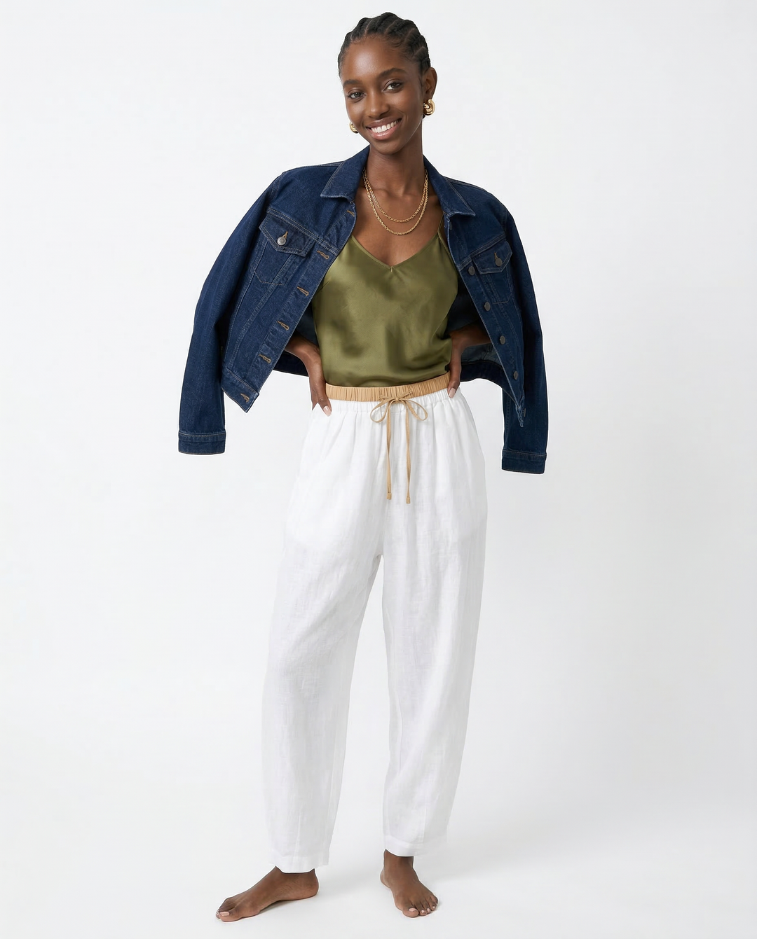 Éline Linen Trousers