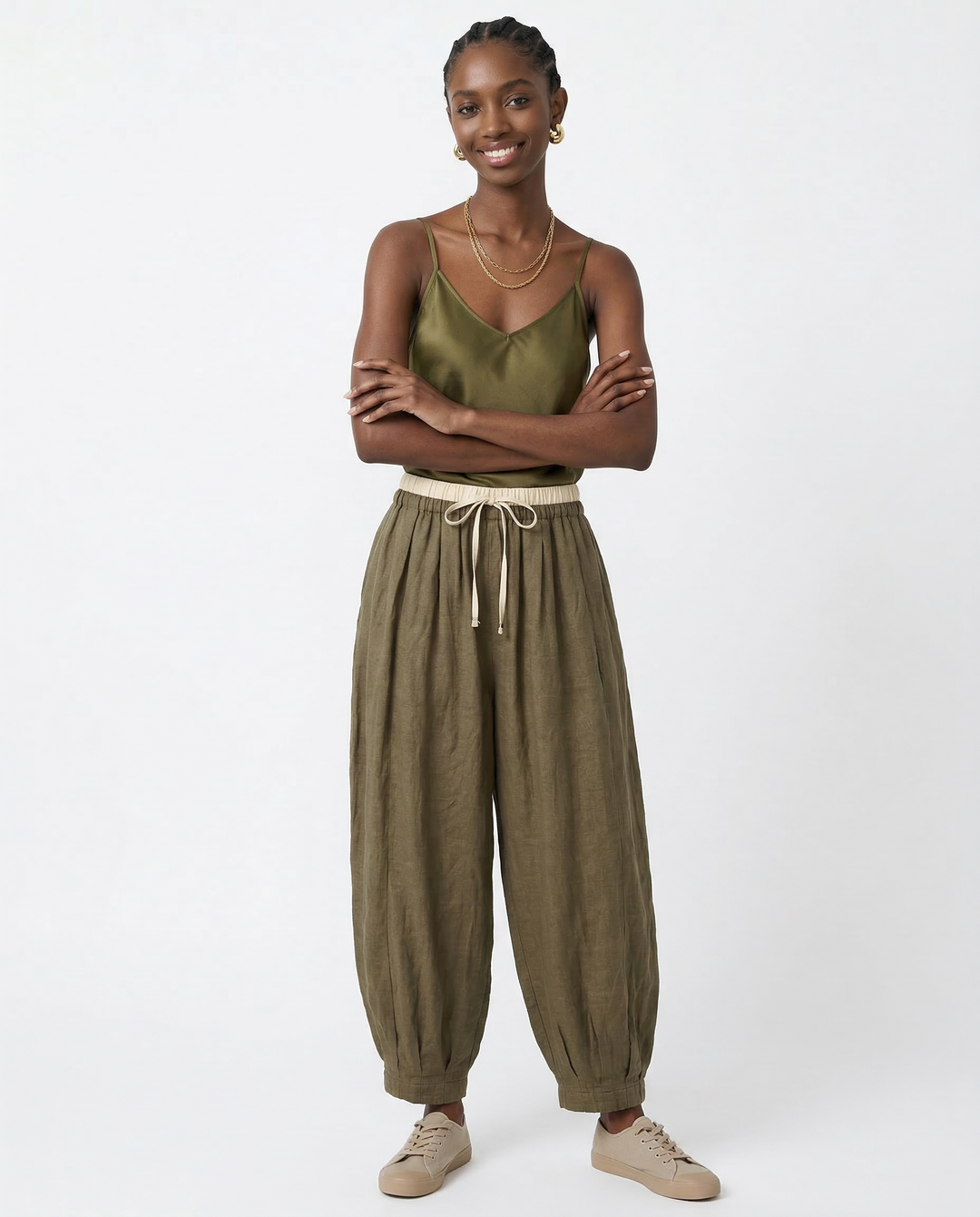 Éline Linen Trousers