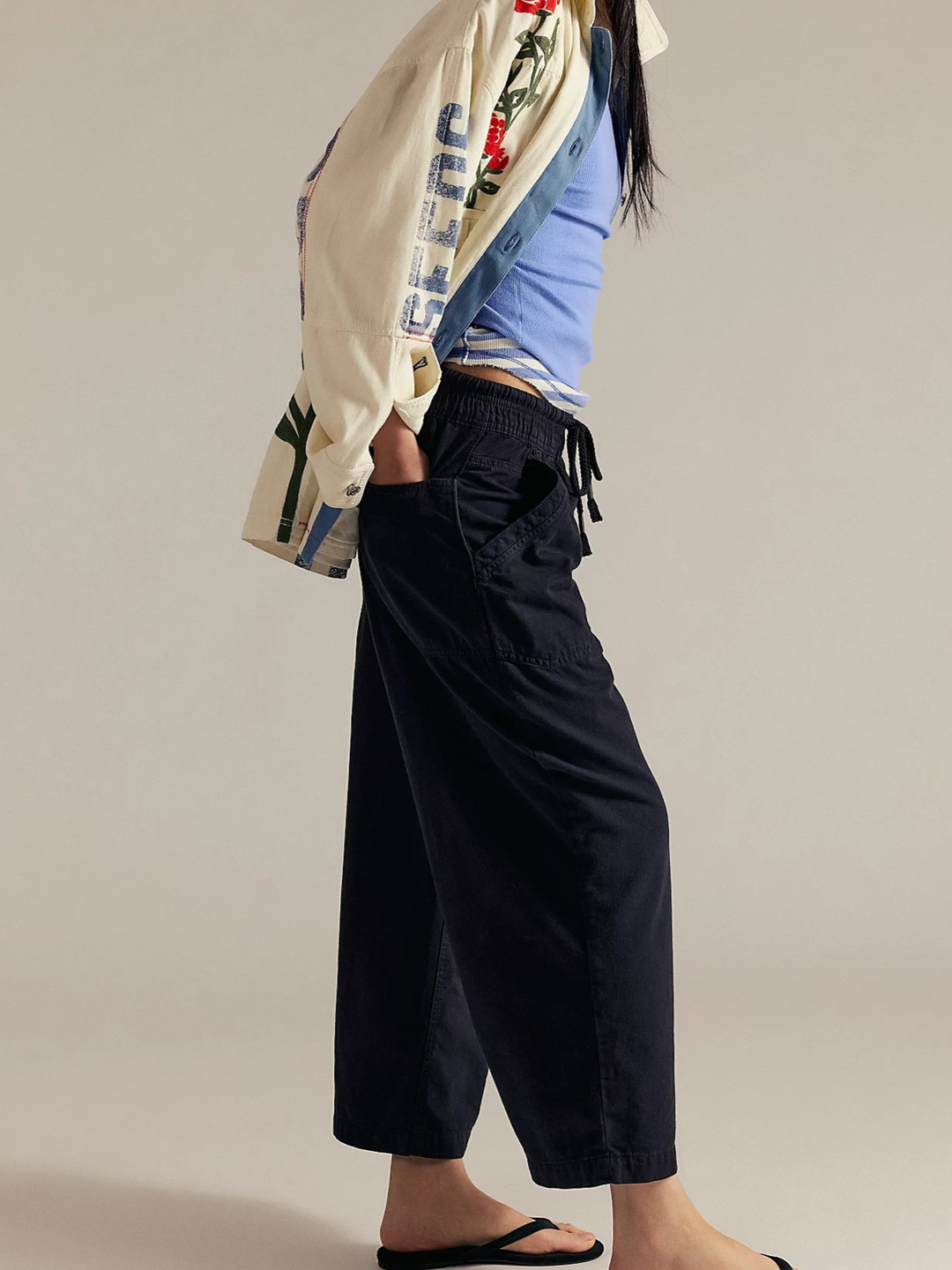 Isla Weekender Drawstring Jeans