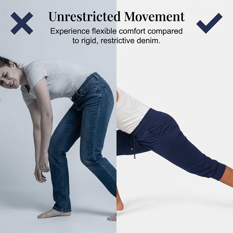 High-Waisted Drawstring Pocket Sweatpants
